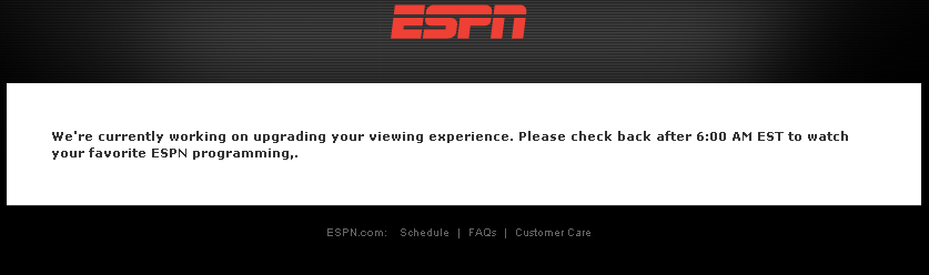 espn site down