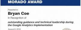 Bryan Coe Morado Award 2018